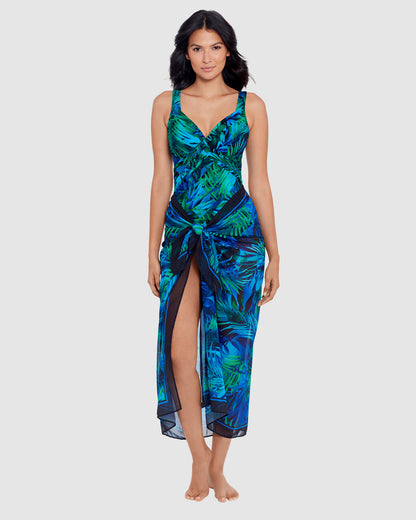 Miraclesuit: Palm Reeder Scarf Pareo
