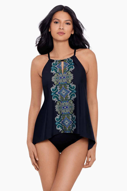 Miraclesuit: Precioso Peephole Tankini Top DD Cup