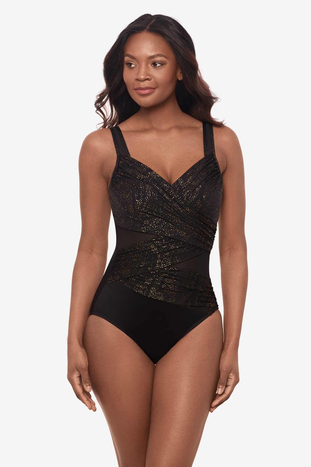 Miraclesuit: Brillante Madero One Piece Swimsuit