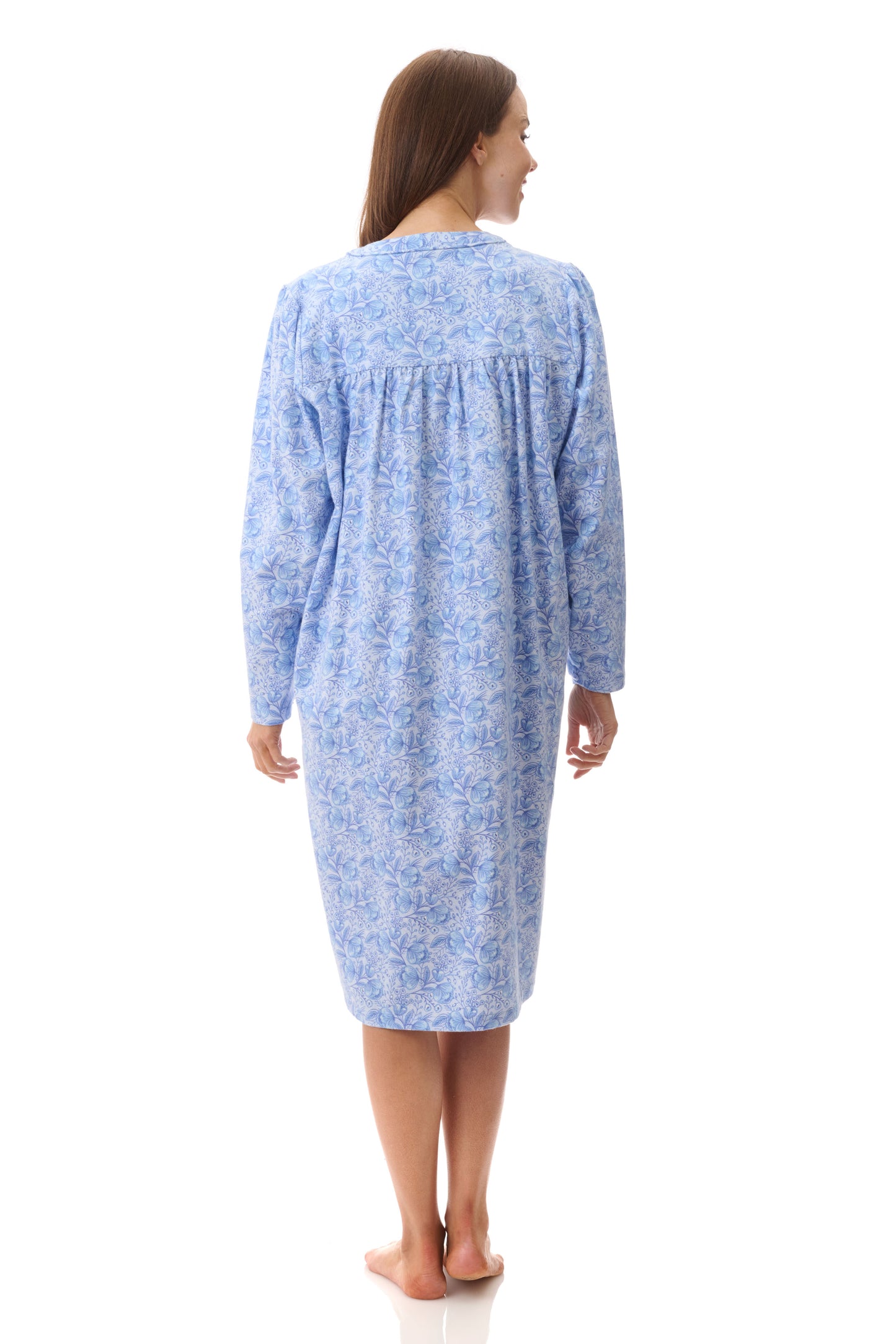 GIVONI:  FL Kora Print Short Length Nightie