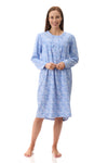 GIVONI:  FL Kora Print Short Length Nightie