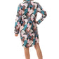 GIVONI:  FL Lulu Print Short Sleepshirt