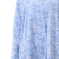 GIVONI:  FL Kora Print Long Length Collared Nightie