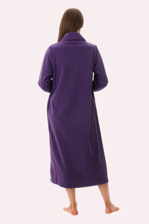 GIVONI Mid Length Button Dressing Gown