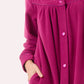 GIVONI GB Long Length Button Dressing Gown