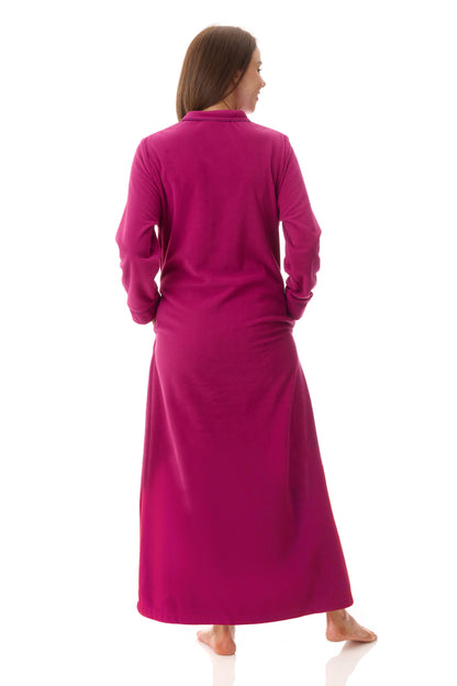 Givoni: Double Brushed High Pile Mid Length Gown...
