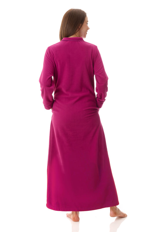 Givoni: Double Brushed High Pile Mid Length Gown...