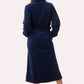 Givoni - Mid Length Gown with Button Front with Wrap