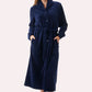 Givoni - Mid Length Gown with Button Front with Wrap