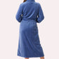 Givoni - Mid Length Gown with Button Front with Wrap