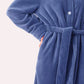 Givoni - Mid Length Gown with Button Front with Wrap