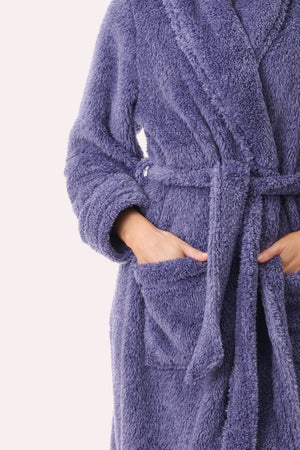 GIVONI - Marle Luxury Polar Mid Length Wrap Gown