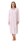 GIVONI:  HP Asha Print Medium Length Nightie