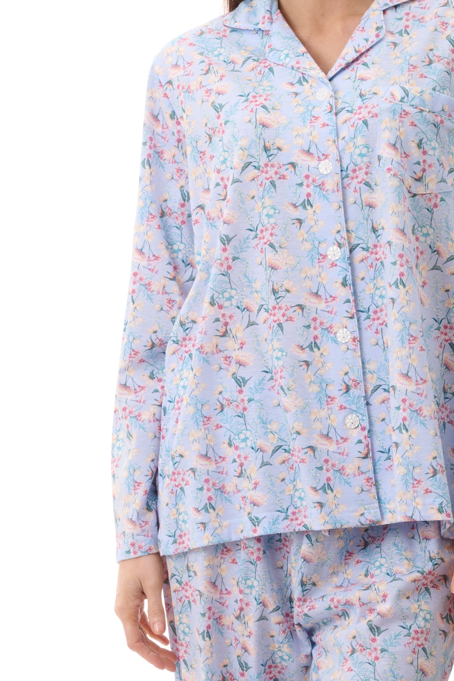 GIVONI:  FL Brooke Print Long Pyjama