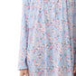 GIVONI:  FL Brooke Print Mid Length Nightie
