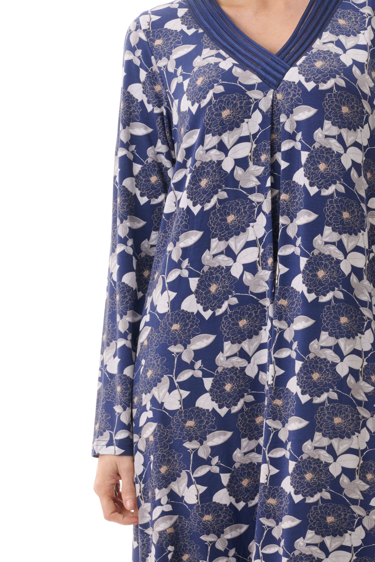 GIVONI:  KV Coco Print Short Length Nightie