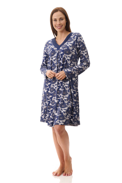 GIVONI:  KV Coco Print Short Length Nightie