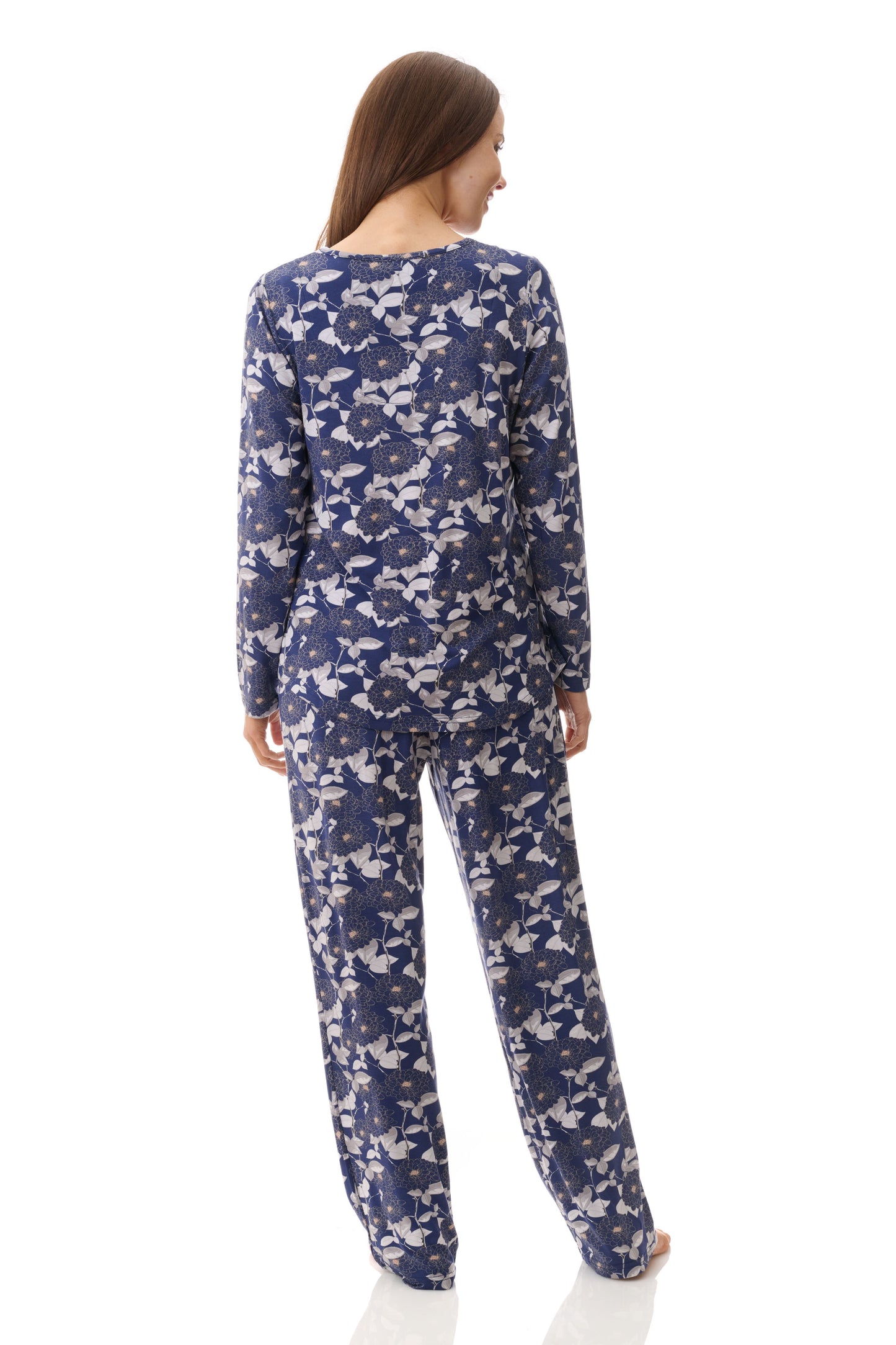 GIVONI:  KV Coco Print Satin Detail Pyjama