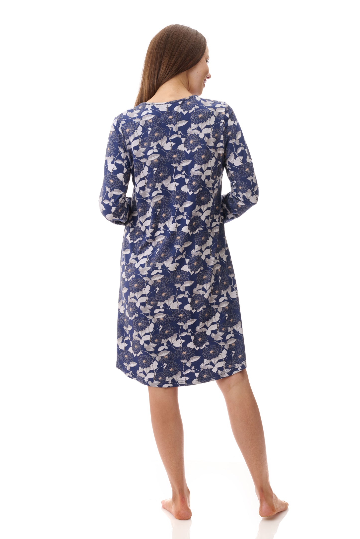 GIVONI:  KV Coco Print Short Length Nightie #