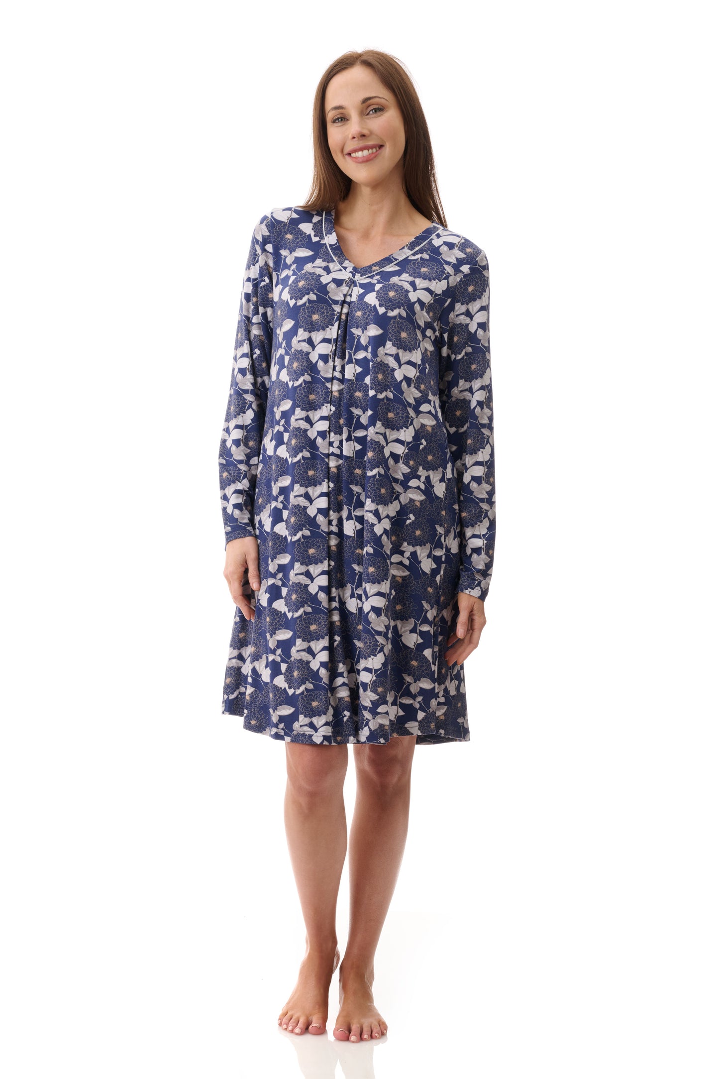 GIVONI:  KV Coco Print Short Length Nightie #