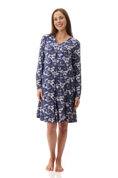 GIVONI:  KV Coco Print Short Length Nightie #