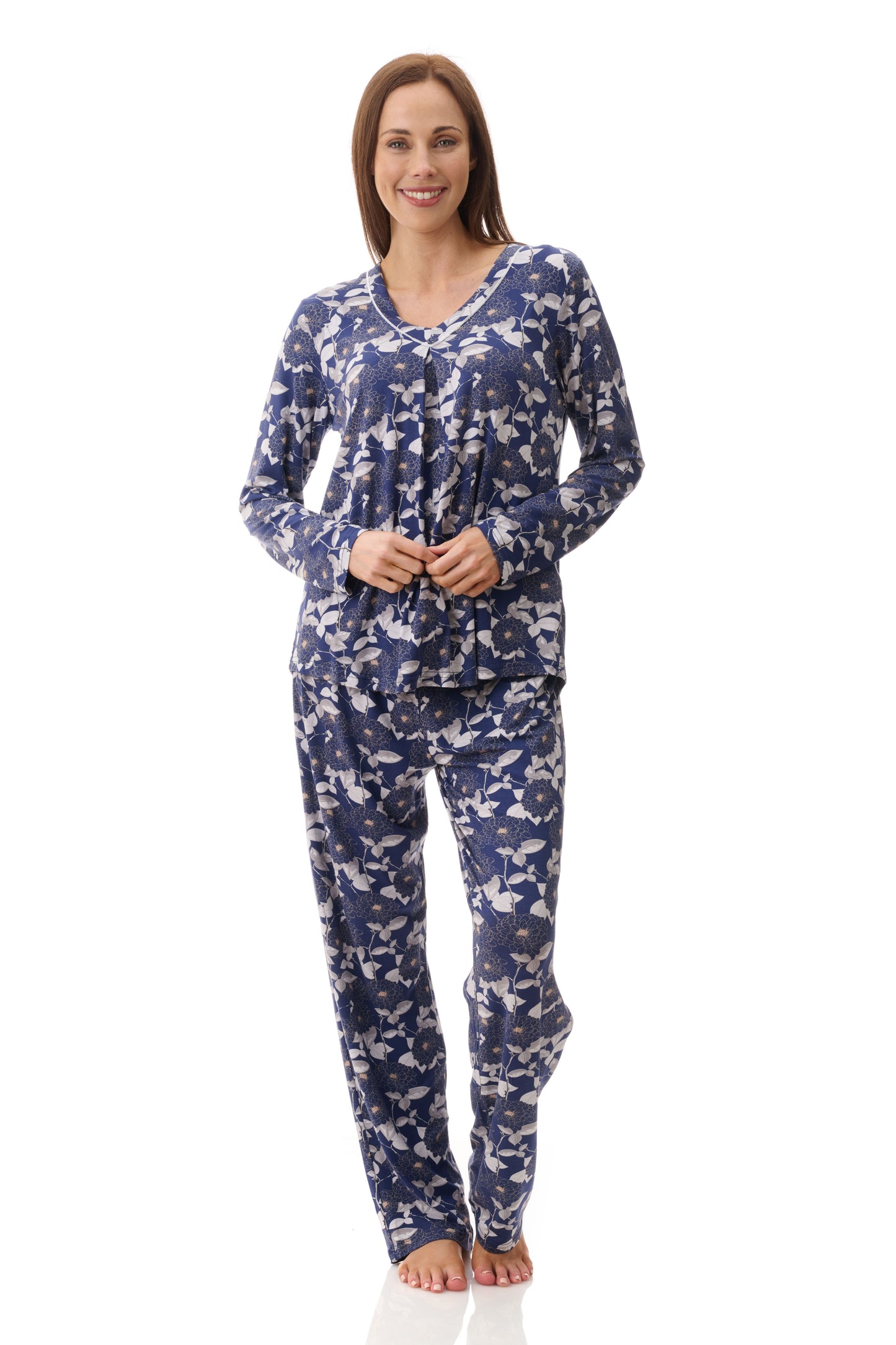 GIVONI:  KV Coco Print Detail Pyjama