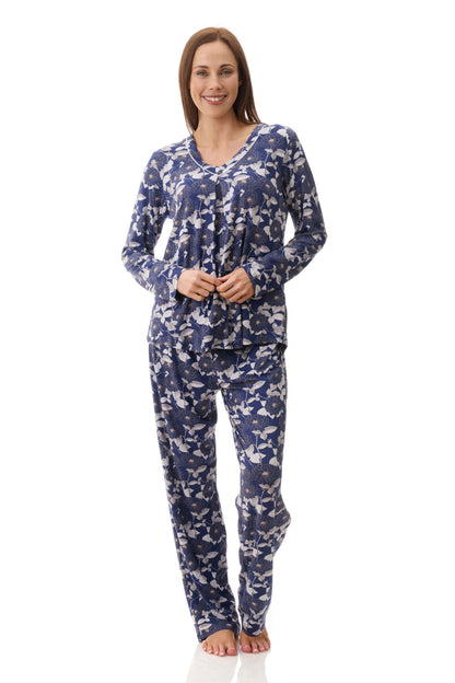 GIVONI:  KV Coco Print Detail Pyjama