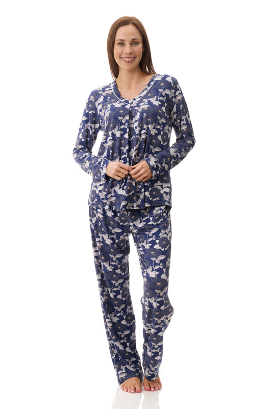 GIVONI:  KV Coco Print Detail Pyjama