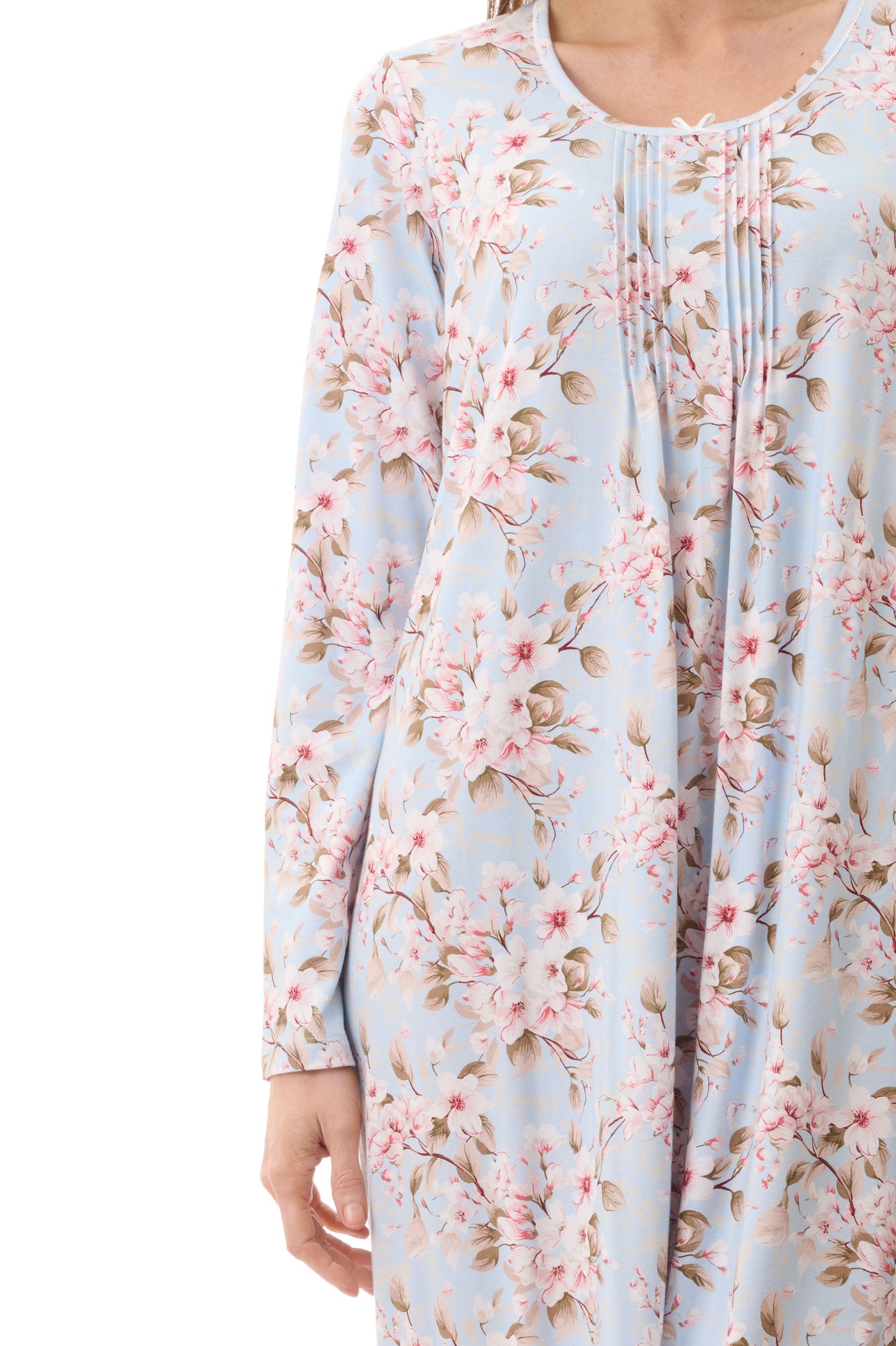 GIVONI:  LB Demi Print Short Length Nightie