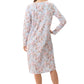 GIVONI:  LB Demi Print Short Length Nightie