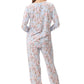 GIVONI:  LB Demi Print Detail Pyjama