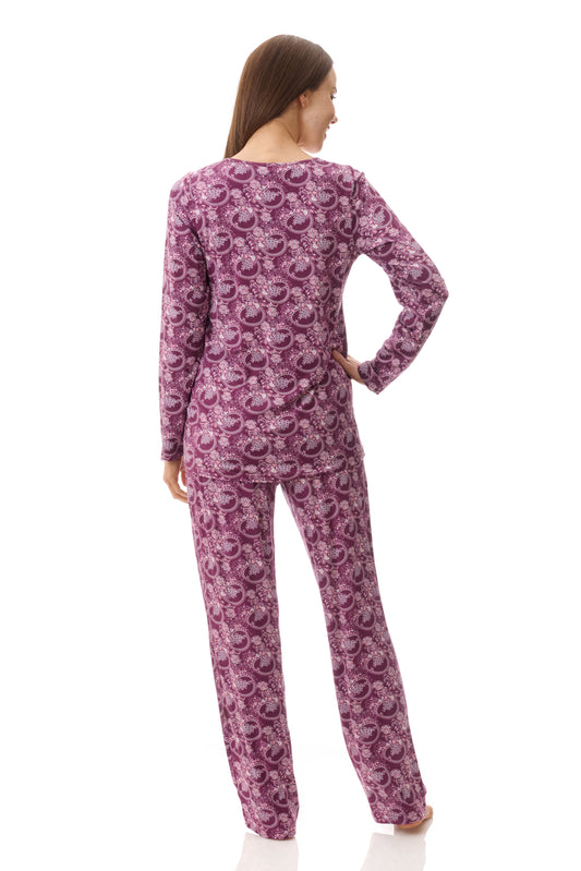 GIVONI:  LG Chloe Print Detail Pyjama
