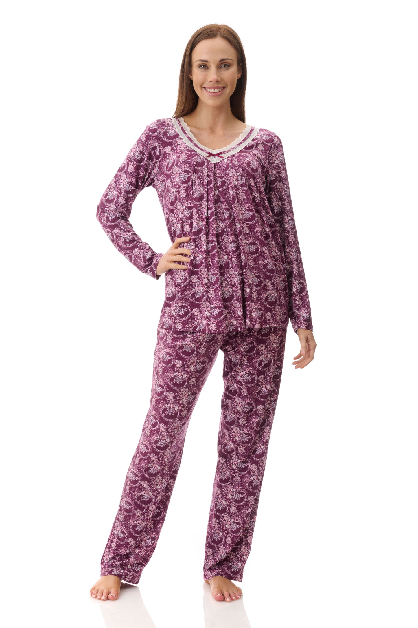 GIVONI:  LG Chloe Print Detail Pyjama