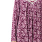 GIVONI:  LG Chloe Print Short Length V Neck Nightie