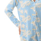 GIVONI:  LG Gia Print Detail Collared Pyjama