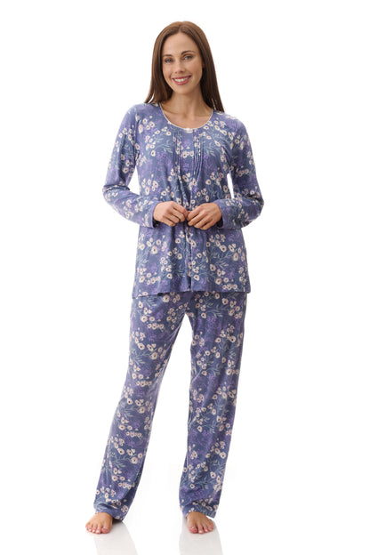 GIVONI:  LG Elaine Print Detail Pyjama