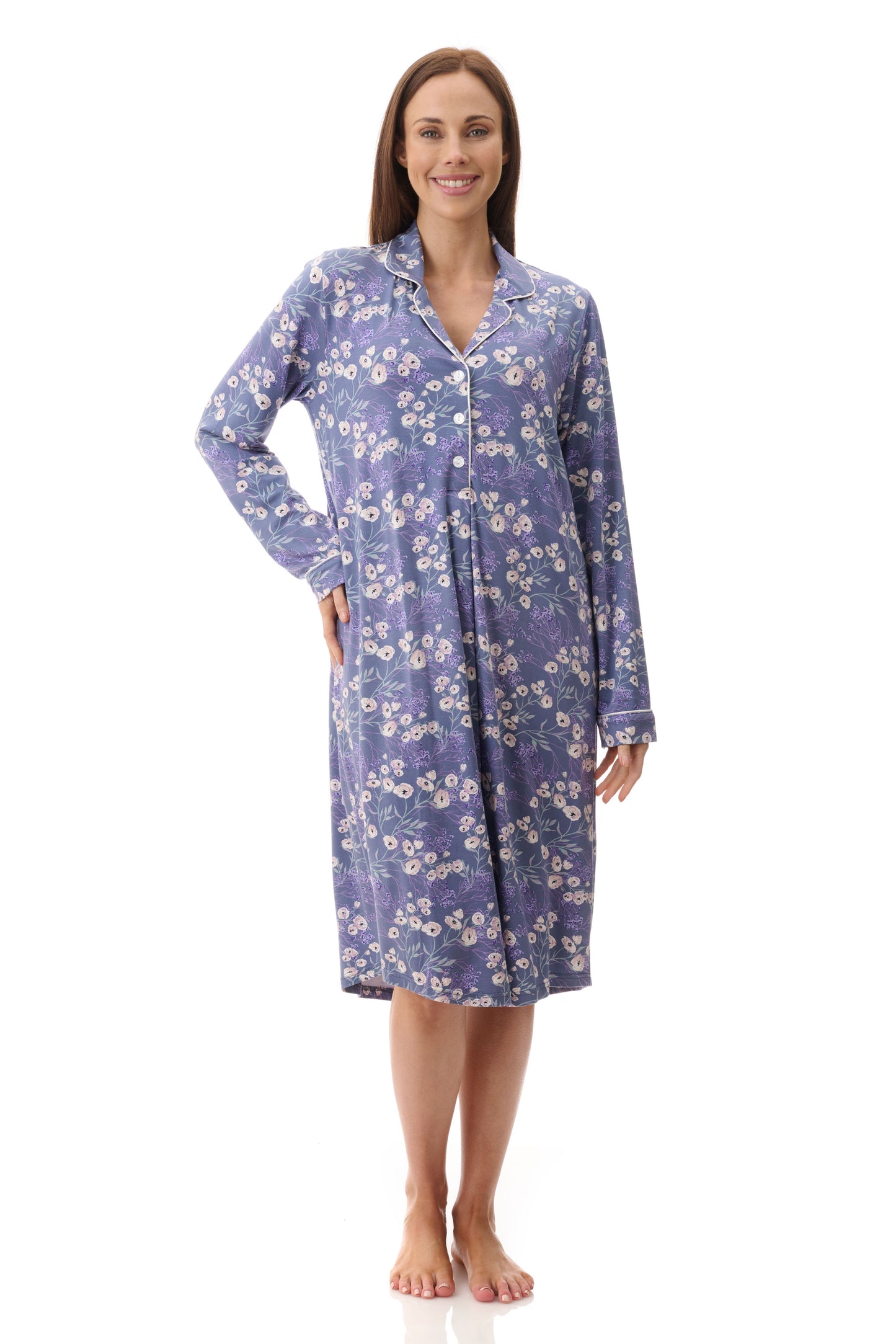 GIVONI:  LG Elaine Print Sleepshirt