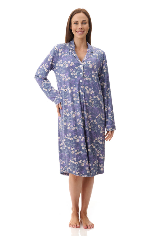GIVONI:  LG Elaine Print Sleepshirt