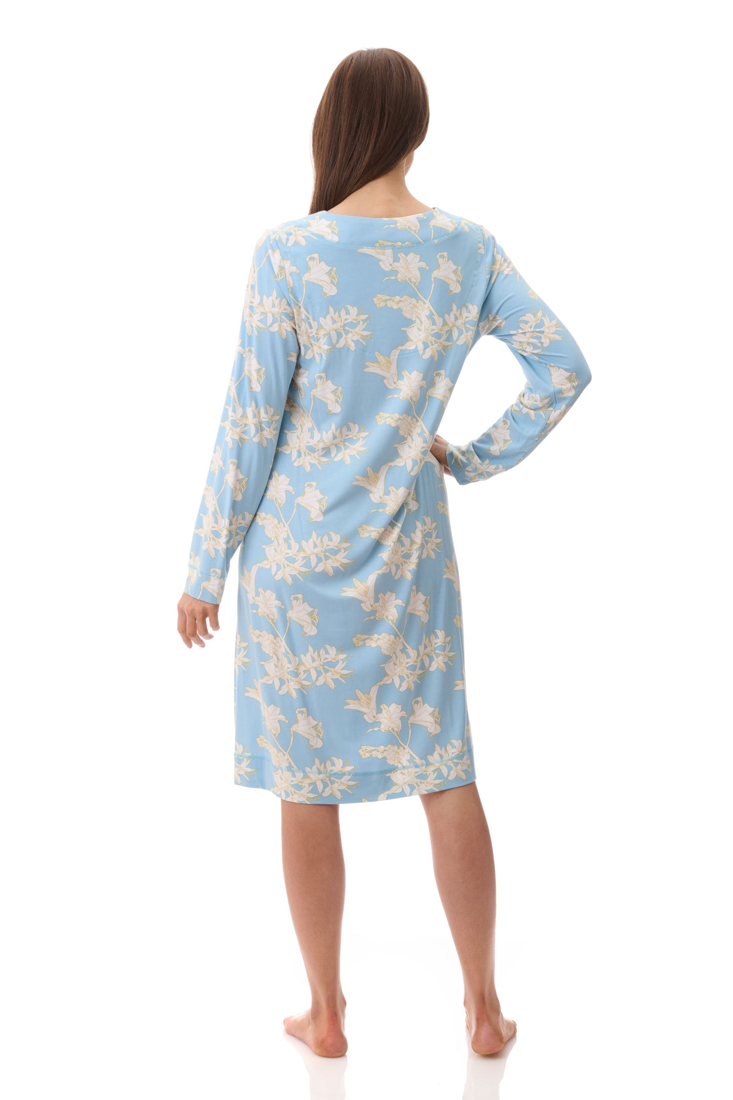 GIVONI:  LG Gia Print Short Nightie