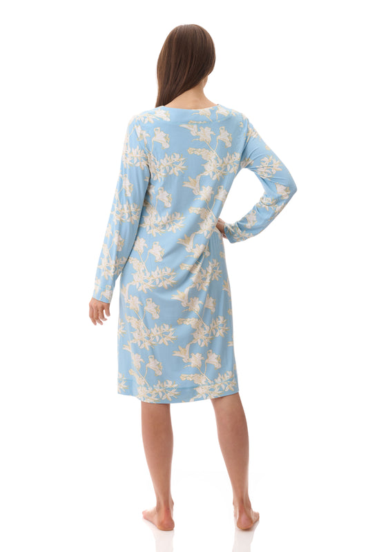 GIVONI:  LG Gia Print Short Nightie