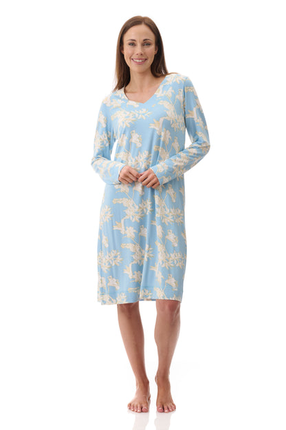 GIVONI:  LG Gia Print Short Nightie