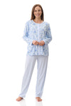GIVONI:  LK Mira Print Detail Long Pyjama