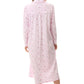 GIVONI:  LK Yana Print Mid Length Collared Nightie
