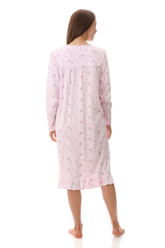 GIVONI:  LK Yana Print Short Length Nightie
