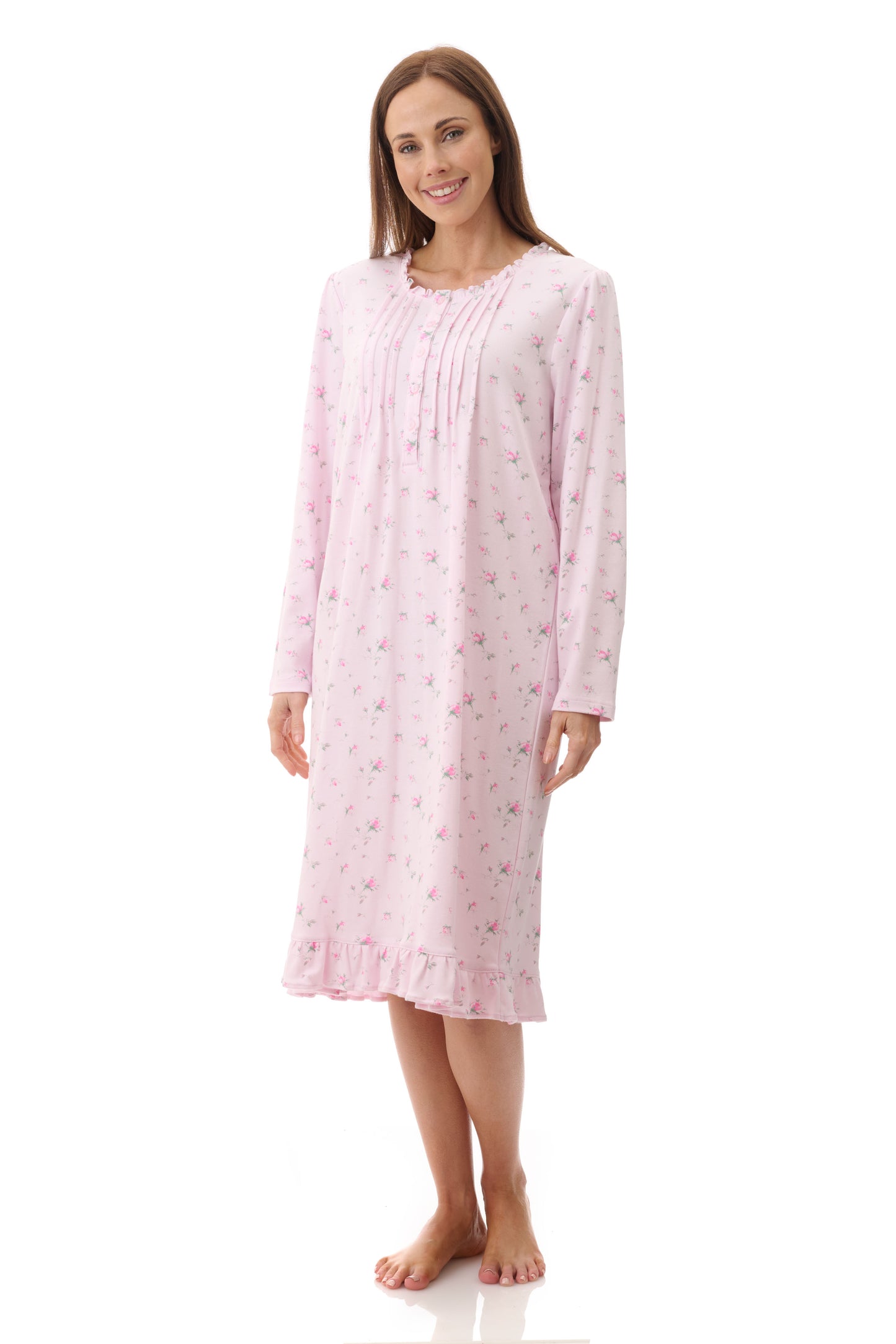 GIVONI:  LK Yana Print Short Length Nightie