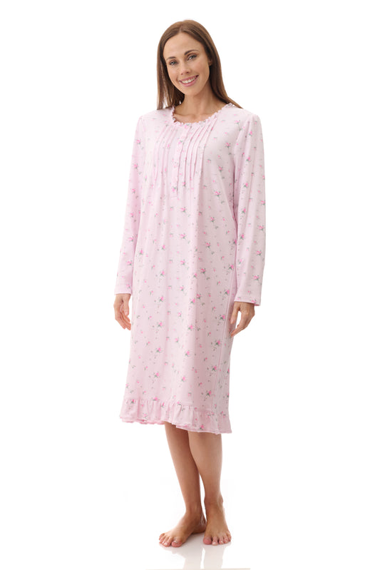 GIVONI:  LK Yana Print Short Length Nightie