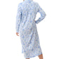 GIVONI:  LK Mira Print Mid Length Collared Nightie