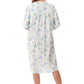 GIVONI:  LP Xion Print Short Length Nightie