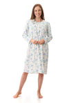 GIVONI:  LP Xion Print Short Length Nightie