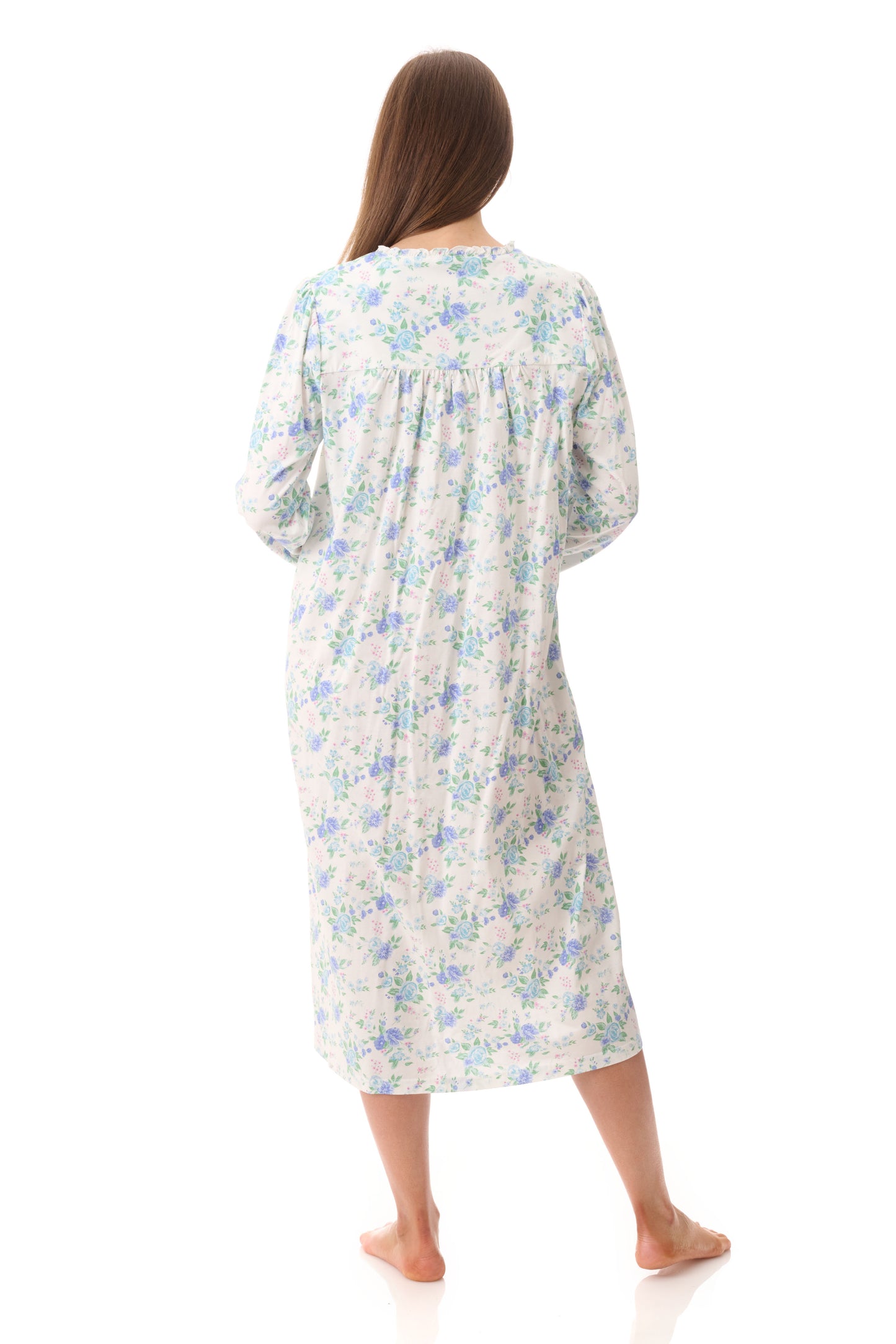 GIVONI:  LP Xion Print Mid Length Nightie